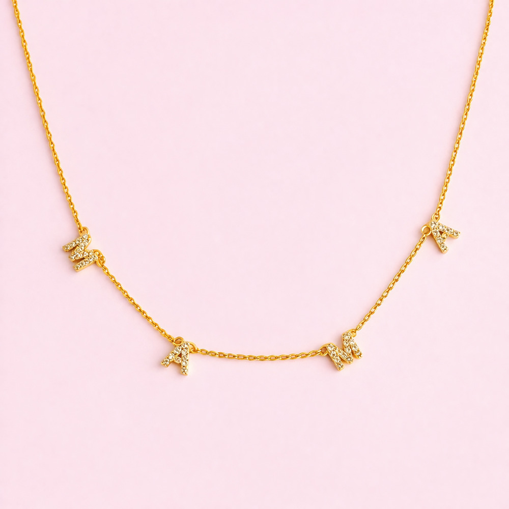 Ellison+Young Mama Necklace Gold